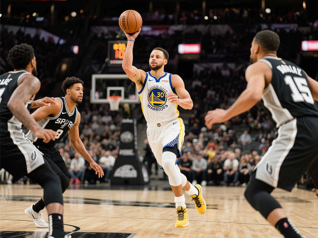 勇士六人破双狂胜马刺42分 西部排名第六晋升 值得注意的是,库里的投篮效率成为比赛的关