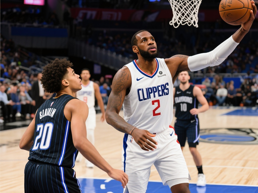 莱昂纳德21+8助阵快船 班凯罗26分难救魔术