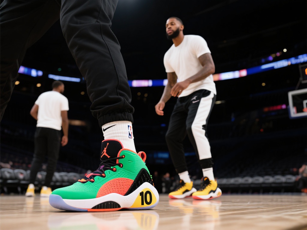 塔克赛前热身秀Solefly联名Air Jordan 10新鞋 如果你有幸入手了这款鞋,如何穿搭才能发挥