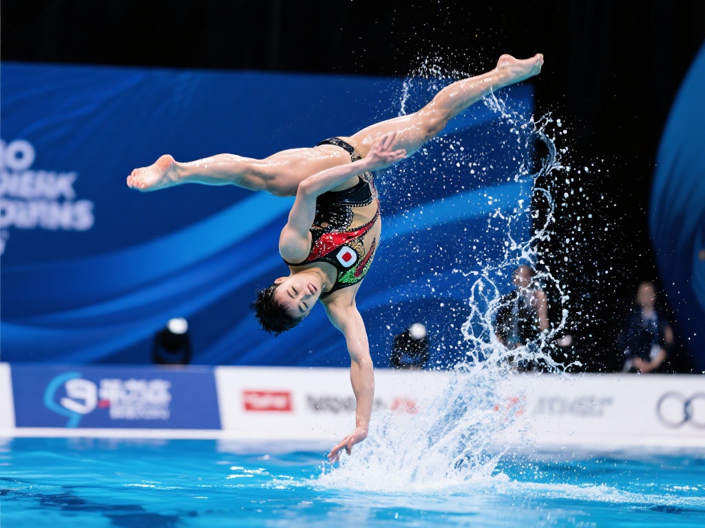 本次总决赛，一名从日本团队出身的选手展示