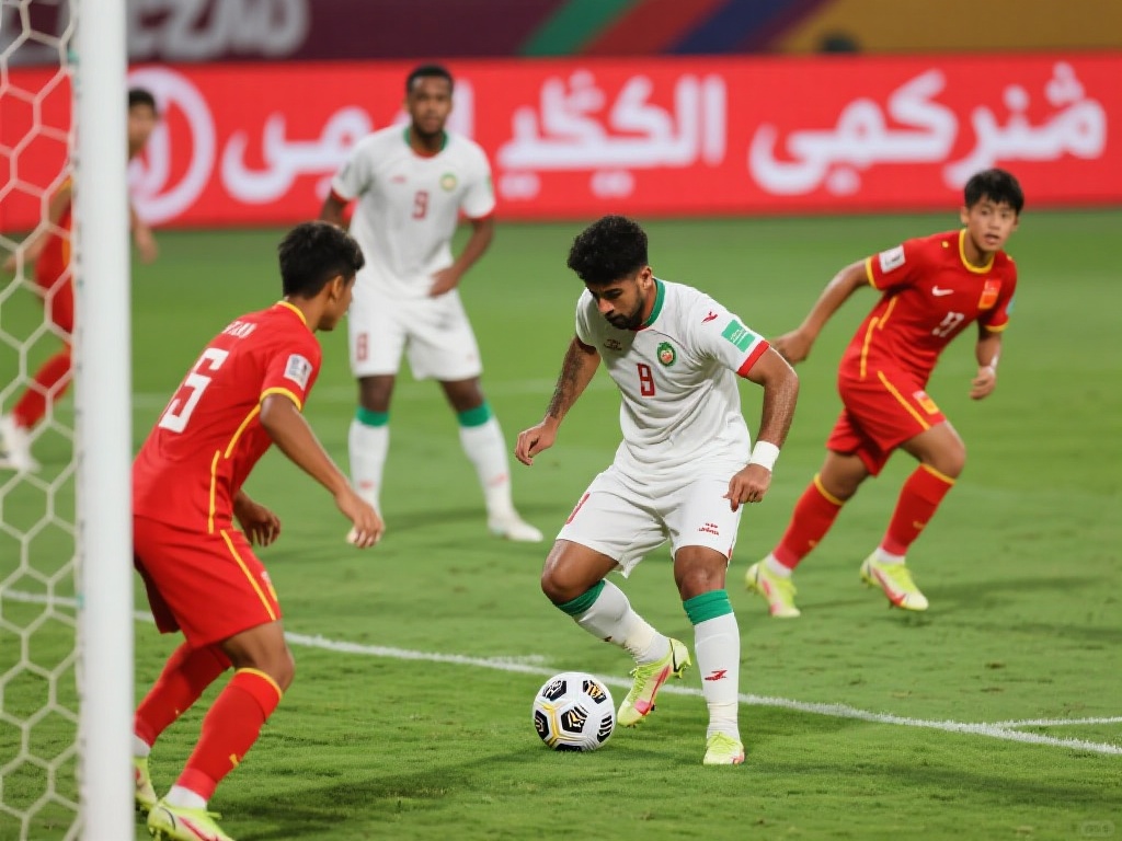 中国U17男足首场比赛失利 惜败沙特阿拉伯 值得一提的是,沙特阿拉伯队的球员在身体对