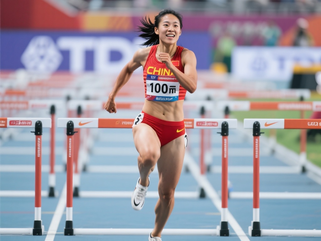 吴艳妮勇夺亚洲冠军,登顶亚洲之巅 在田径赛场上,每一次突破都承载着无数汗水