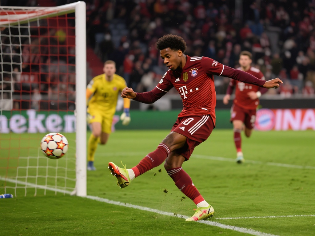 在足球赛场上，关键时刻的进球往往能改变比