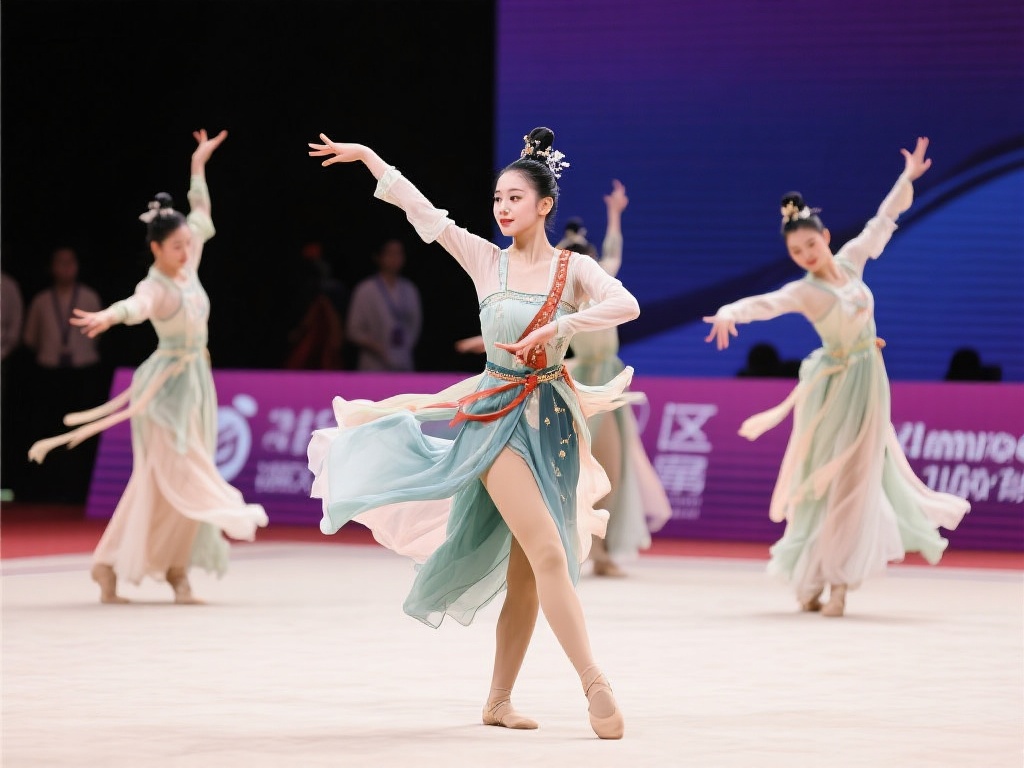 徐汇妍夺冠 水上绽放“中国风”魅力 徐汇妍的成功并非偶然。她的团队在赛前进行